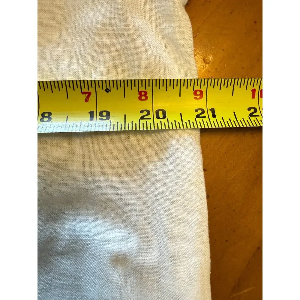 Calypso St. Barth Linen Floral Embroidered Tunic Mini Dress White Size Small NWT - Picture 10 of 10